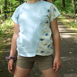 Schnittmuster T-Shirt Querulinda Gr. 80-164
