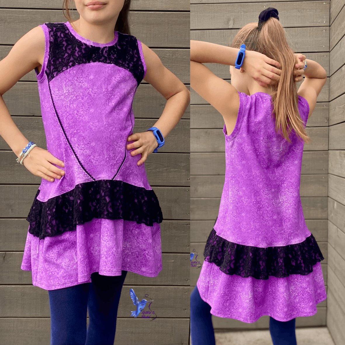 Schnittmuster Pullover/ Kleid Applepie Gr. 80 bis 152 - Sewando