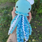 Häkelanleitung für die kleine Qualle ,,BLUE"