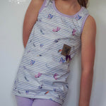 Schnittmuster Kleid / Top Racerback Schweißperlchen Gr. 80-140 - Sewando