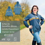 KNUD.hoodiekleid | Damen | 32-52 | Schnitt : - Sewando