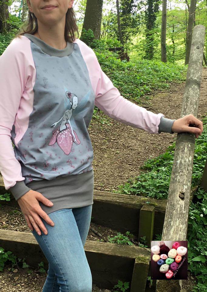 E-Book Fledermausshirt MissFlügelchen 34-50 Schnittmuster - Sewando