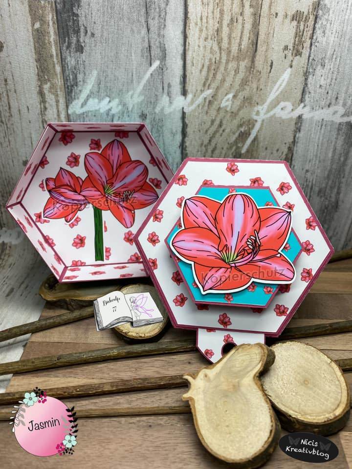 Digiset Amaryllis Plotten, Sublimation, Drucken - Sewando