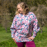 Schnittmuster Frühlingserwachen Damen Fledermausshirt Größe 32-54 - Sewando