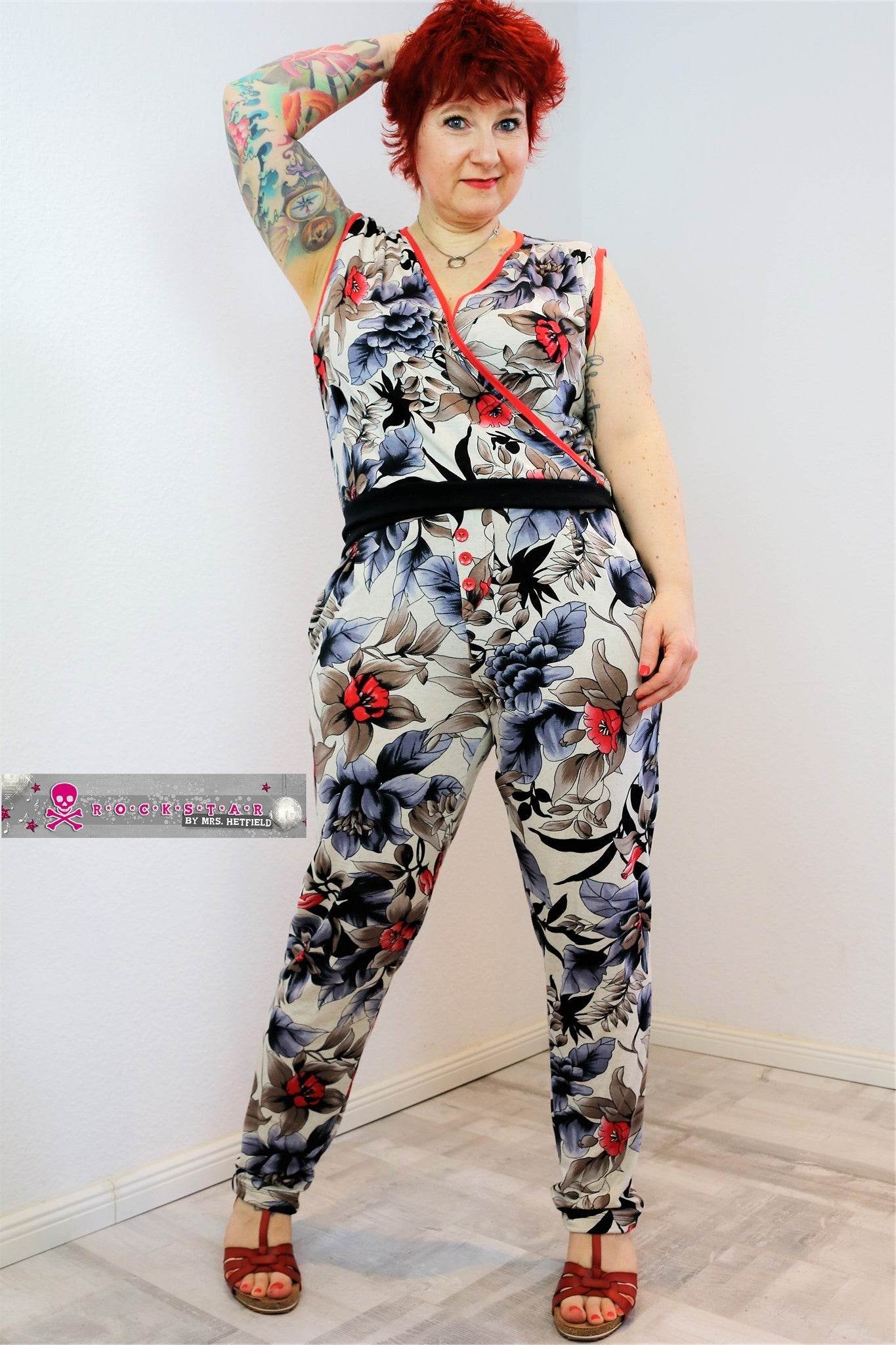 Schnittmuster Jumpsuit TROPEA Gr. 32-48 : - Sewando