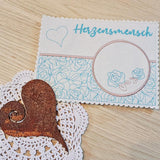 Stickdatei - Mugrug "Herzensmensch"