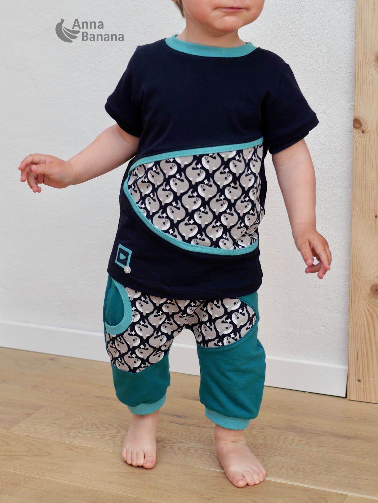 Schnittmuster LillyLio - das Shirt Gr.56-122 - Sewando