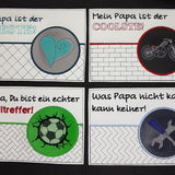 Stickdatei - Mugrug-Set "Vatertag"