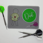 Stickdatei - Dart (Untersetzer, Mugrug, Anhänger, Schild etc.) - Sewando