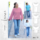 Schnittmuster Ebook Shirt LOVANI Gr. 32-56