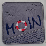 Stickdatei - MOIN mit Untersetzer - Sewando