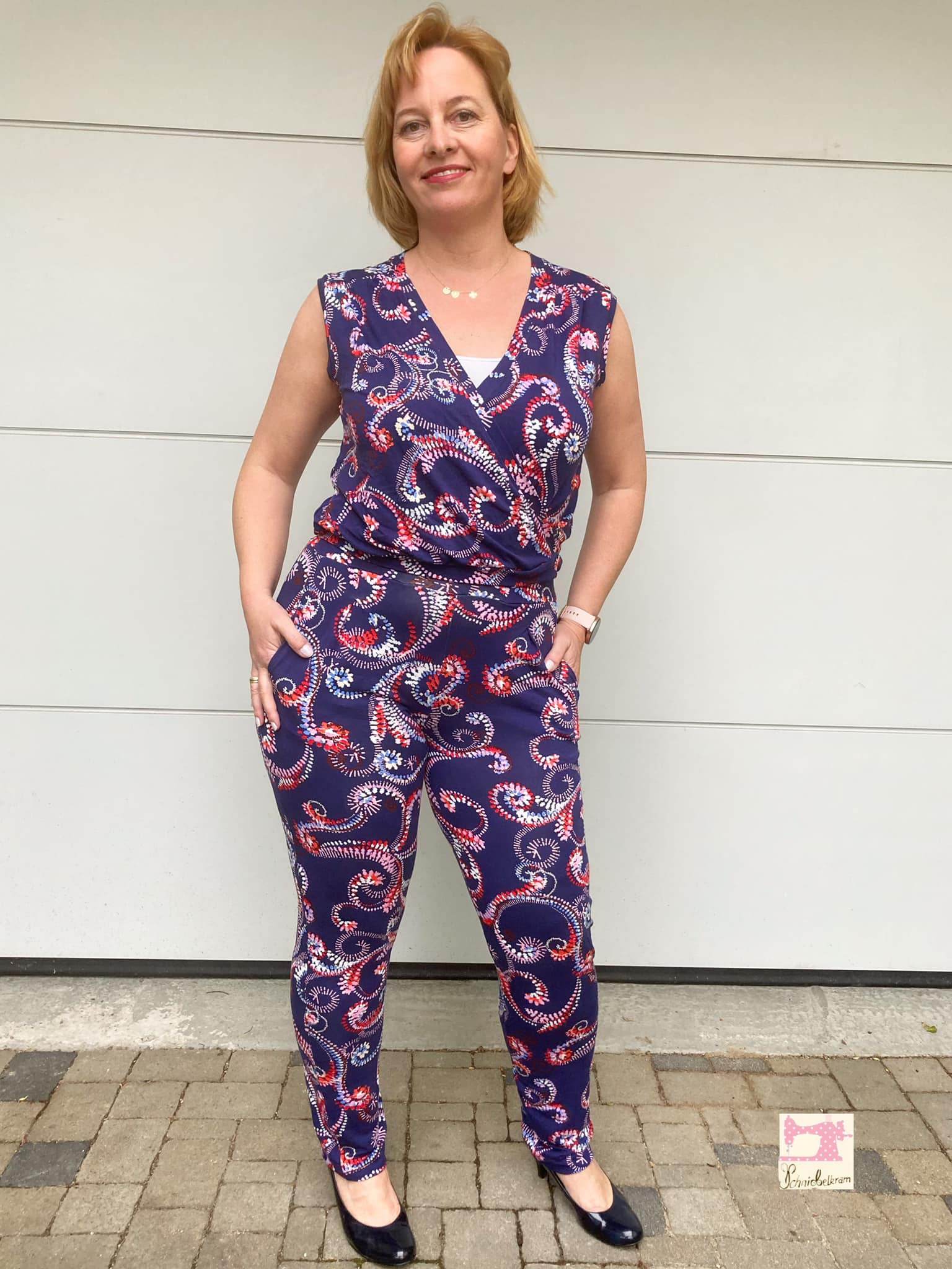 Schnittmuster Jumpsuit TROPEA Gr. 32-48 : - Sewando