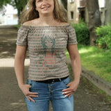 Schnittmuster Dear Carmen Top Gr. XS - XXL - Sewando