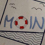 Stickdatei - MOIN mit Untersetzer - Sewando