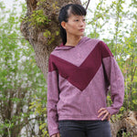 Schnittmuster Frühlingserwachen Damen Fledermausshirt Größe 32-54 - Sewando