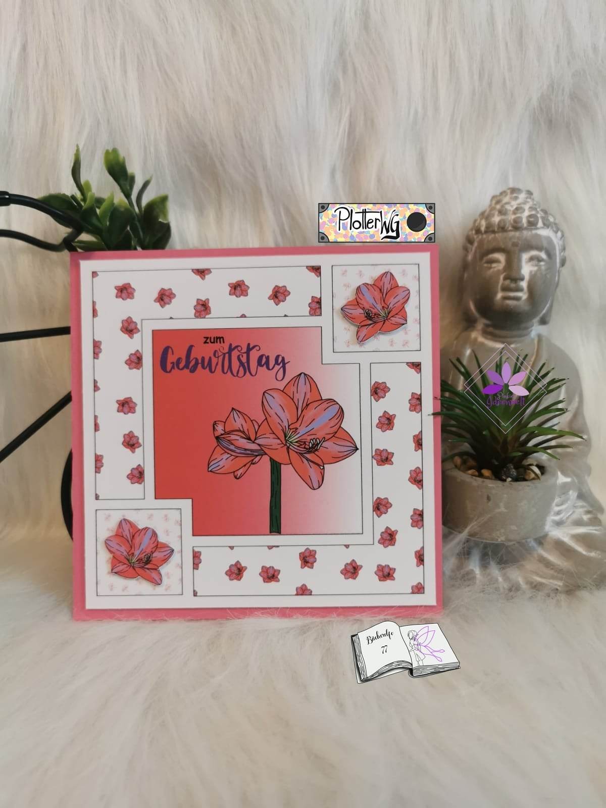 Digiset Amaryllis Plotten, Sublimation, Drucken - Sewando