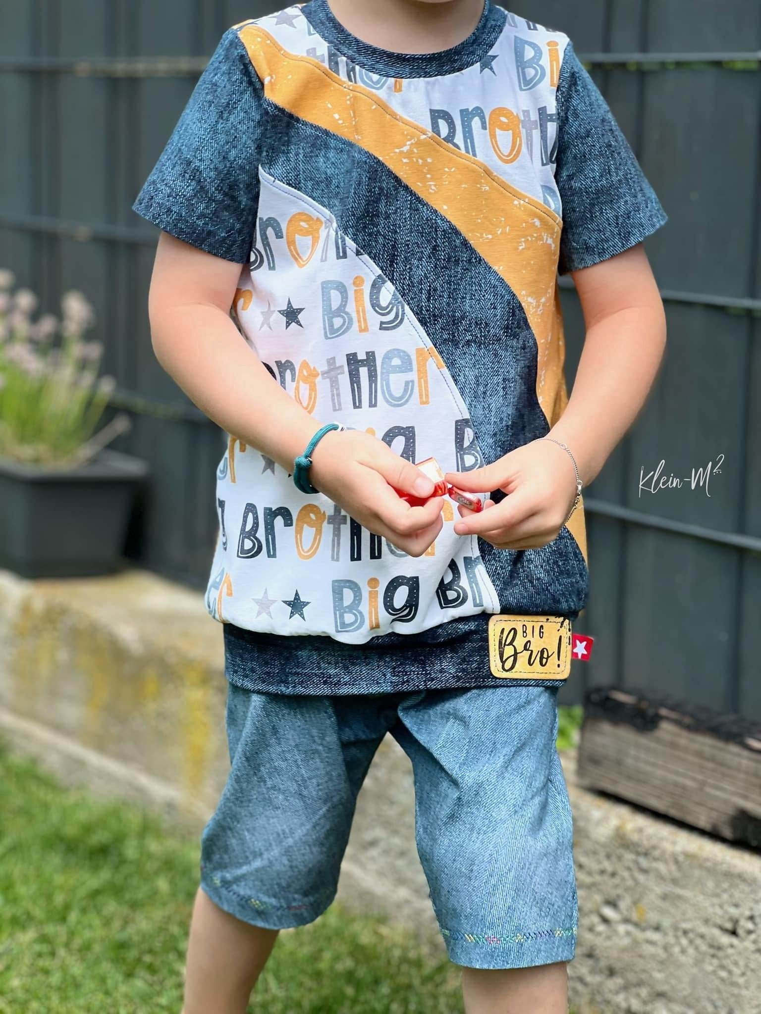 Schnittmuster Shirt Amigo Gr. 80 bis 152 - Sewando