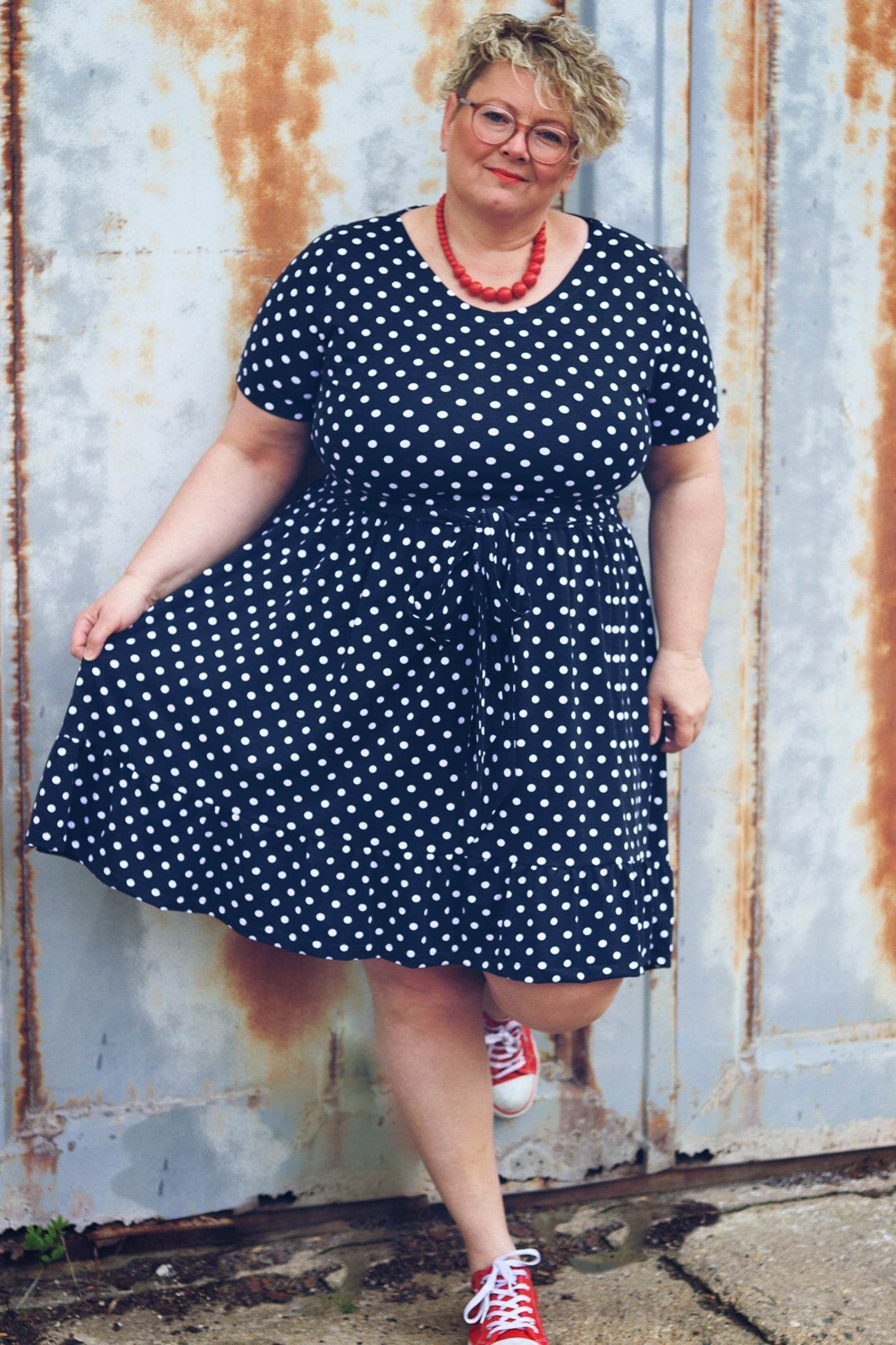 Schnittmuster und Ebook Kleid Amy Rose, Gr. 32-50 - Sewando
