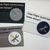 Stickdatei - Mugrug-Set "Vatertag"