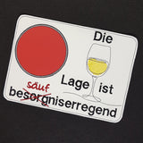 Stickdatei - Mugrug "Besorgniserregend/Besäufniserregend"