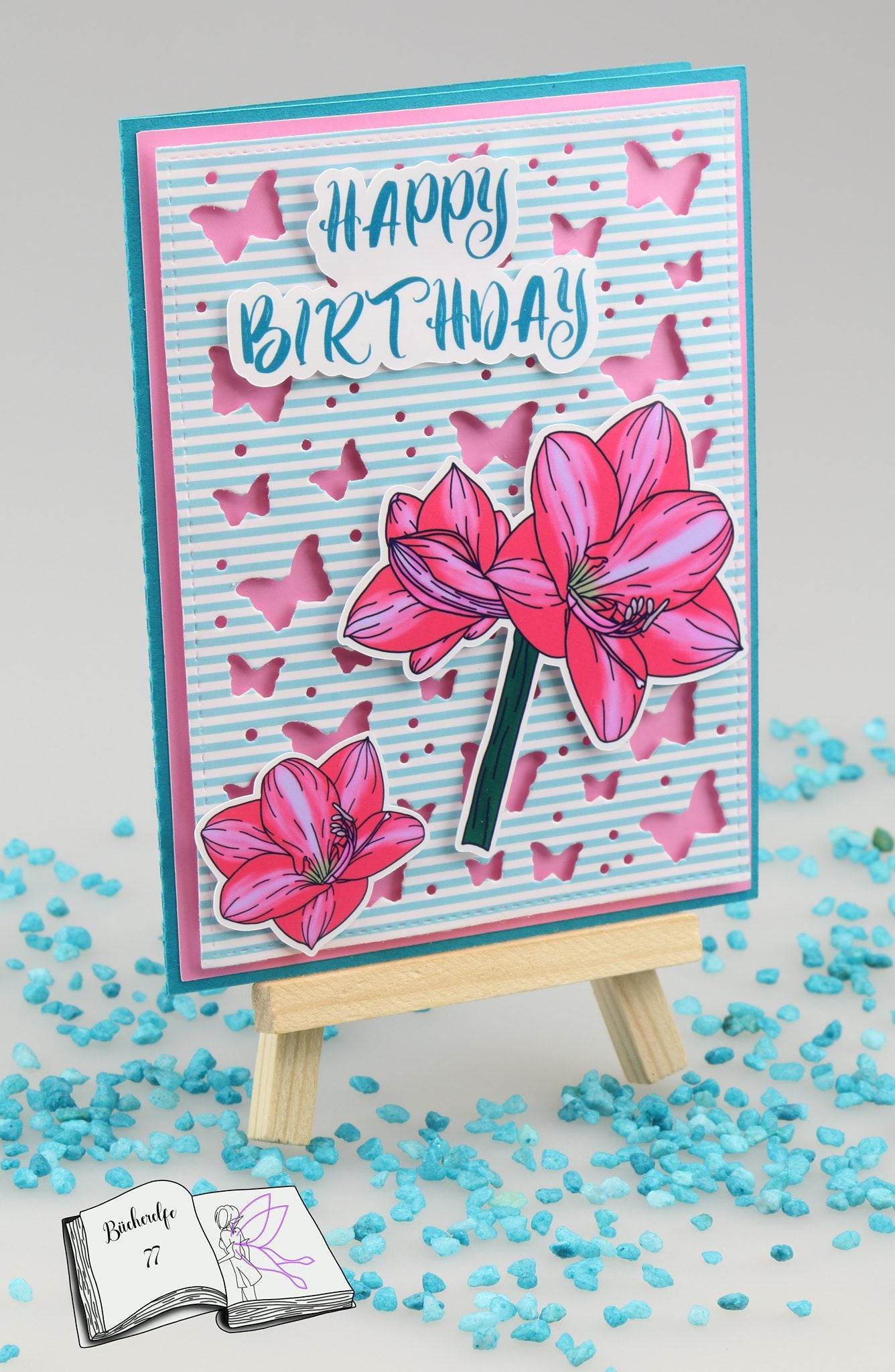 Digiset Amaryllis Plotten, Sublimation, Drucken - Sewando