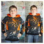 Schnittmuster Pullover Hoodie Bexx Gr. 80 bis 152 - Sewando