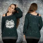 Schnittmuster Pullover/ Kleid Auria Gr. 32 bis 54 - Sewando