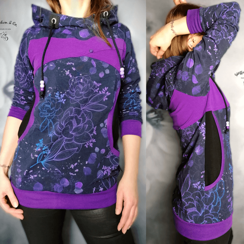 Schnittmuster Pullover Avery Gr. 32 bis 48 - Sewando