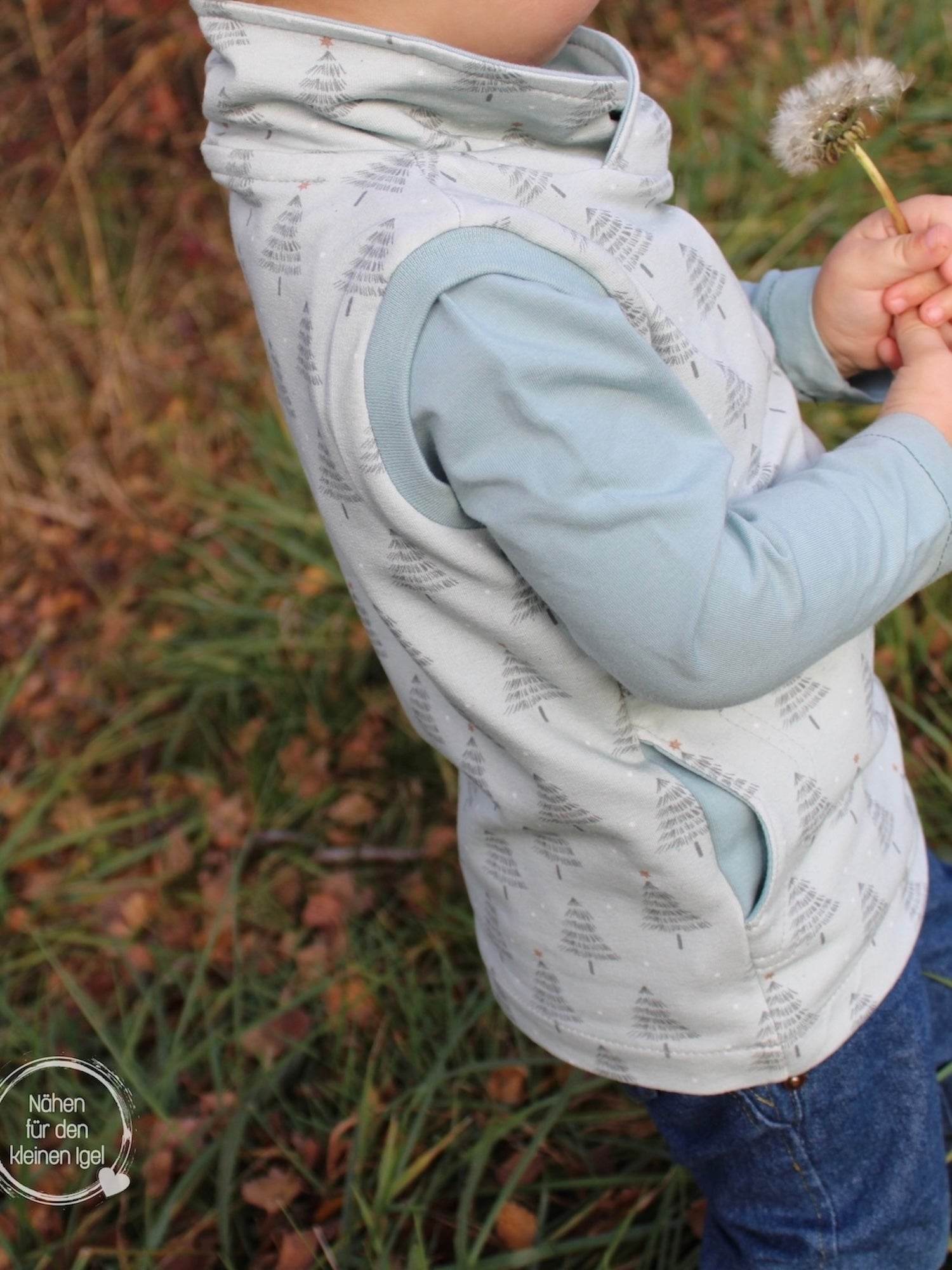 Schnittmuster Hoodie Winter-Tadeo Gr. 74-140 - Sewando