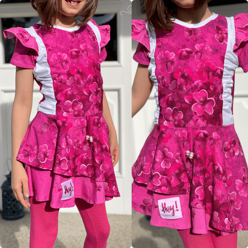 Schnittmuster Kleid AppleJuicy Gr. 80 bis 152 - Sewando