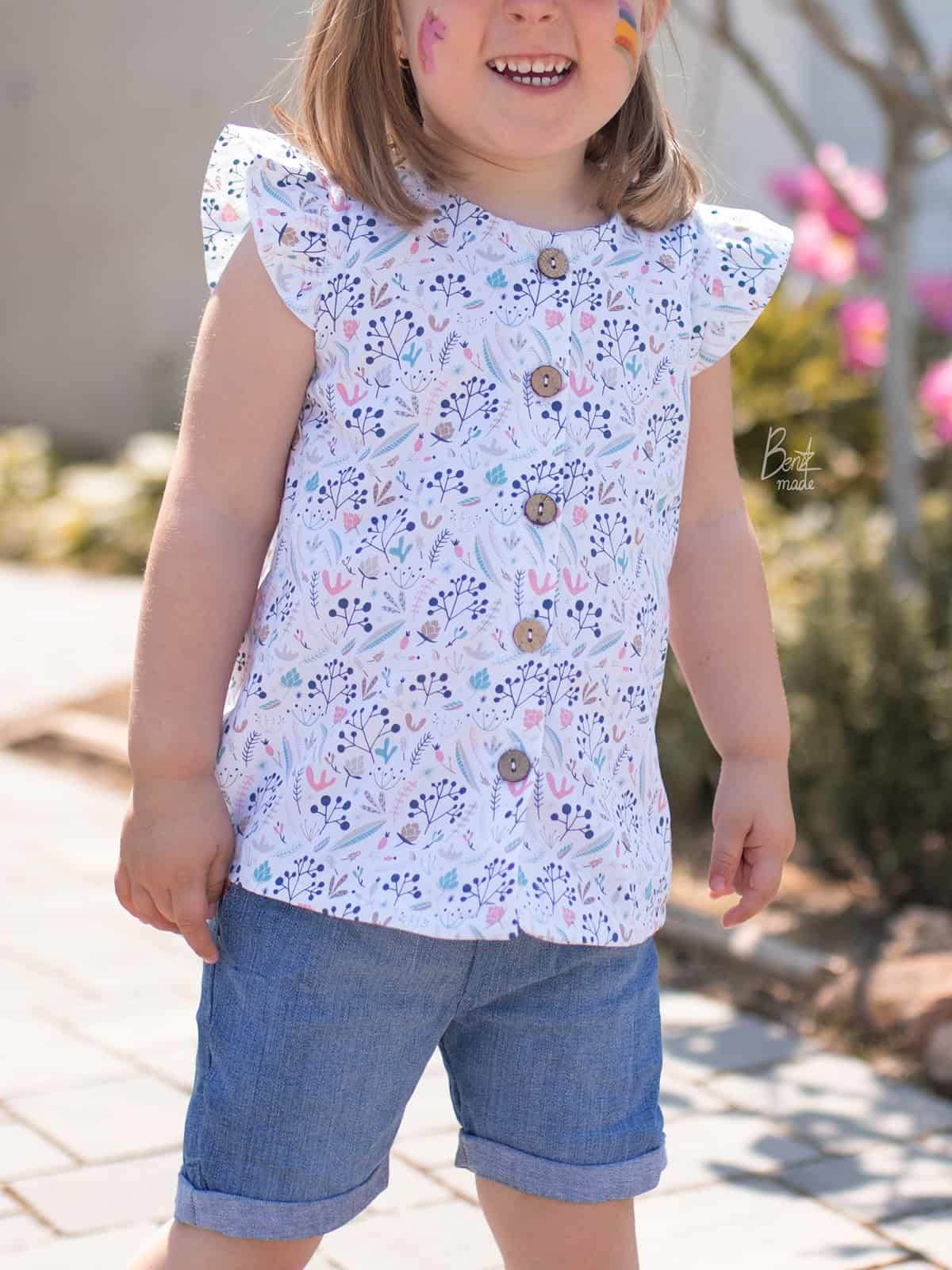 Schnittmuster Breezy Blouse 62-146 [Digital] - Sewando