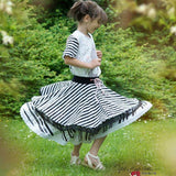 (Hosen)Rock Räuberprinzessin Gr.50-158 Schnittmuster [ DIN A4 & A0 PASSFORMSYSTEM (27,5cm bis 87,5cm BU) - Sewando