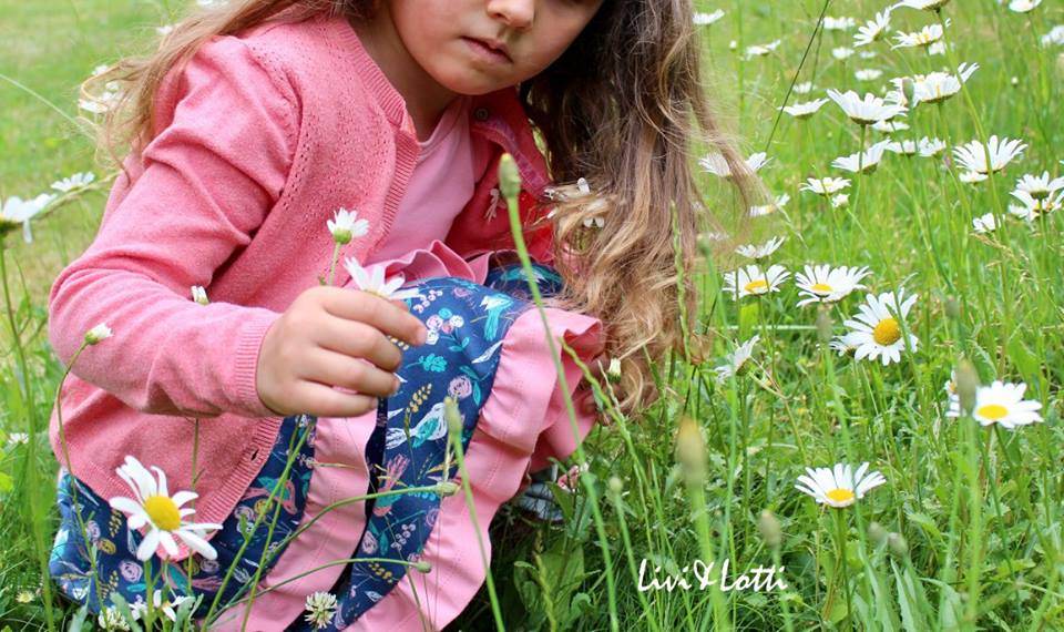 (Hosen)Rock Räuberprinzessin Gr.50-158 Schnittmuster [ DIN A4 & A0 PASSFORMSYSTEM (27,5cm bis 87,5cm BU) - Sewando