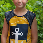 Sommer Outfitset Gr. 74 -104 Bermuda (3 Längen) & wandelbares Top/ Shirt / 2 Schnittmuster - Sewando