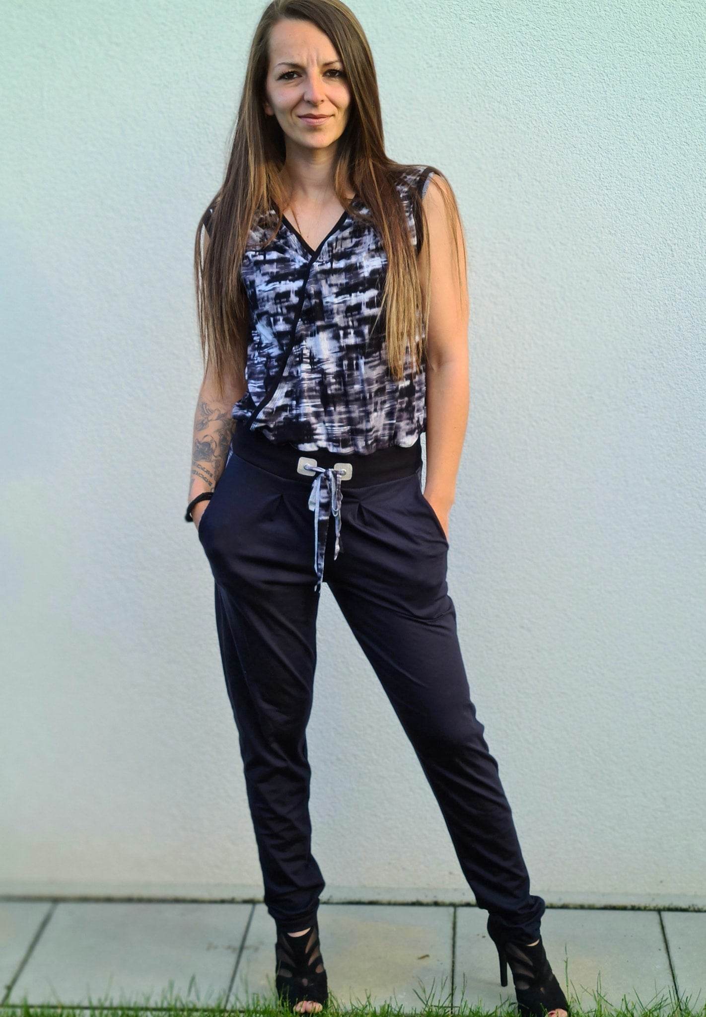 Schnittmuster Jumpsuit TROPEA Gr. 32-48 : - Sewando