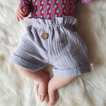Schnittmuster Emmas Sommershorts Größe 50/56 – 134/140 : - Sewando