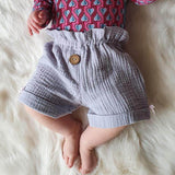 Schnittmuster Emmas Sommershorts Größe 50/56 – 134/140 : - Sewando