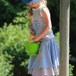 (Hosen)Rock Räuberprinzessin Gr.50-158 Schnittmuster [ DIN A4 & A0 PASSFORMSYSTEM (27,5cm bis 87,5cm BU) - Sewando