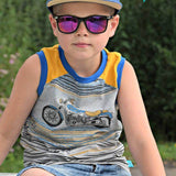 Sommer Outfitset Gr. 74 -104 Bermuda (3 Längen) & wandelbares Top/ Shirt / 2 Schnittmuster - Sewando