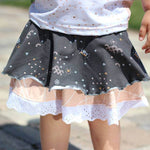 (Hosen)Rock Räuberprinzessin Gr.50-158 Schnittmuster [ DIN A4 & A0 PASSFORMSYSTEM (27,5cm bis 87,5cm BU) - Sewando