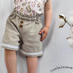 Schnittmuster Emmas Sommershorts Größe 50/56 – 134/140 : - Sewando