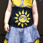 (Hosen)Rock Räuberprinzessin Gr.50-158 Schnittmuster [ DIN A4 & A0 PASSFORMSYSTEM (27,5cm bis 87,5cm BU) - Sewando