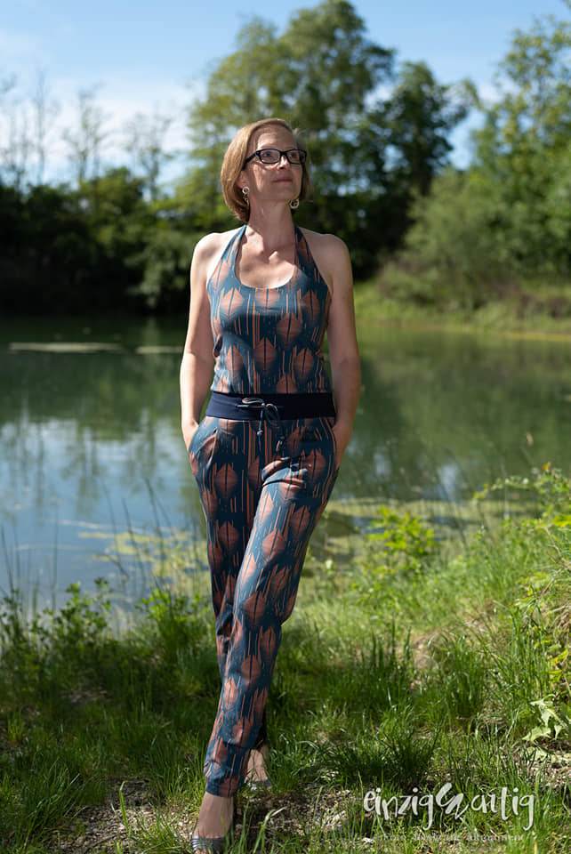 Schnittmuster Jumpsuit TROPEA Gr. 32-48 : - Sewando