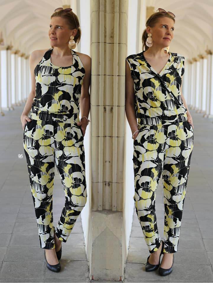 Schnittmuster Jumpsuit TROPEA Gr. 32-48 : - Sewando