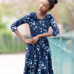 Schnittmuster und Ebook Kleid Amy Rose, Gr. 32-50 - Sewando