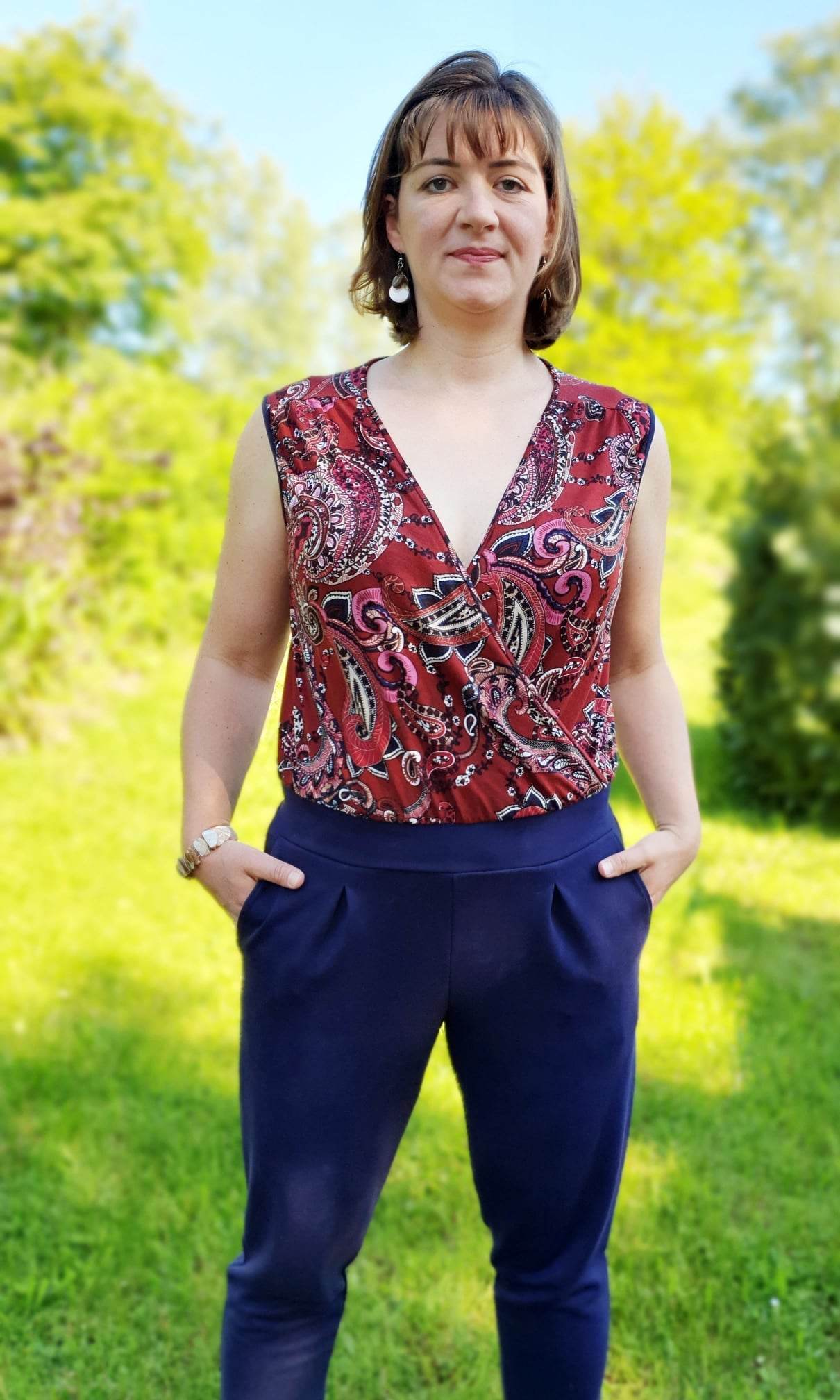Schnittmuster Jumpsuit TROPEA Gr. 32-48 : - Sewando