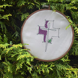 Stickdatei - Single Line "Christliche Symbole"