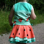 (Hosen)Rock Räuberprinzessin Gr.50-158 Schnittmuster [ DIN A4 & A0 PASSFORMSYSTEM (27,5cm bis 87,5cm BU) - Sewando