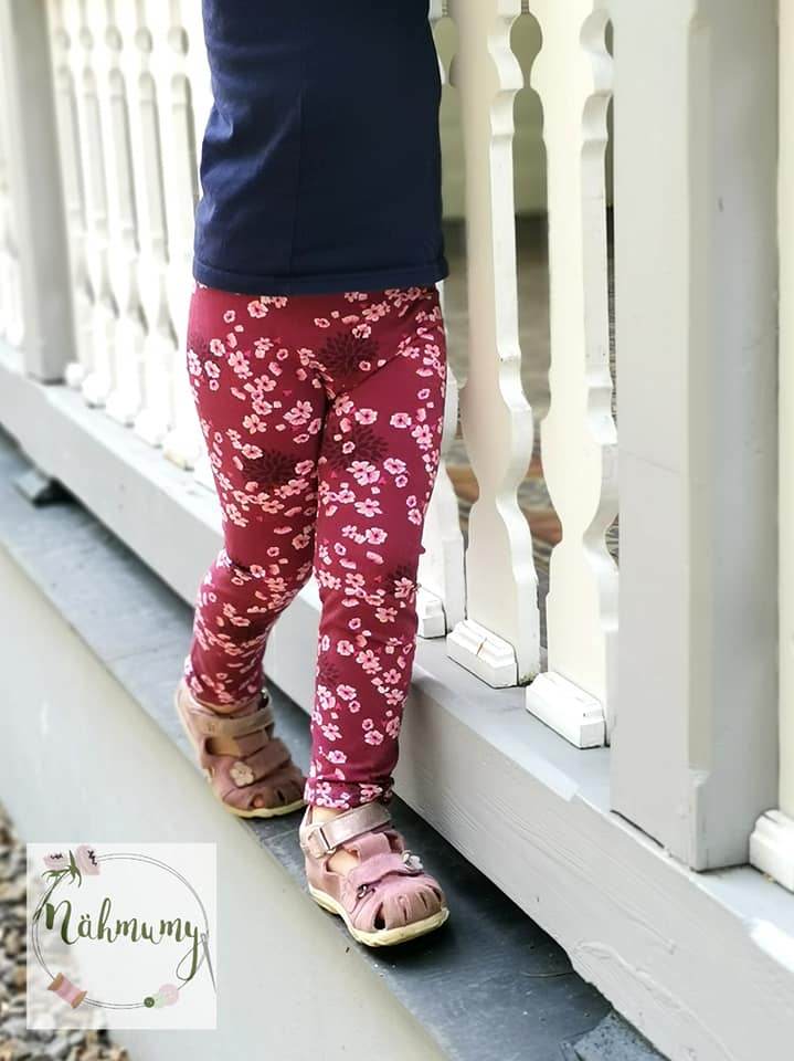 Schnittmuster Leggins Fabiola Gr.62 - 122 - Sewando