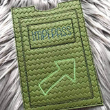Stickdatei - SCRIBBLE Impfpass - Hüllen (6 Motive) - Sewando